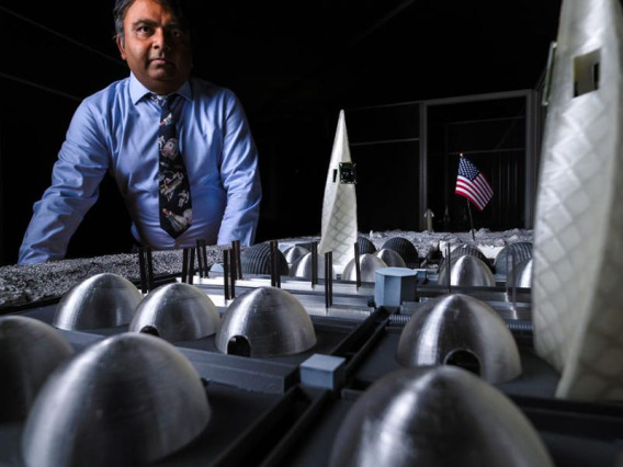 Jekan Thanga, an aerospace and mechanical engineering professor at the University of Arizona College of Engineering, leads the ASTEROIDS and SpaceTREx laboratories.