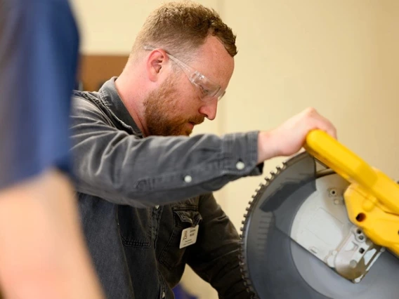 Teams like 25025 use tools in the Engineering Design Center to create replicable parts for their Interdisciplinary Capstone projects.