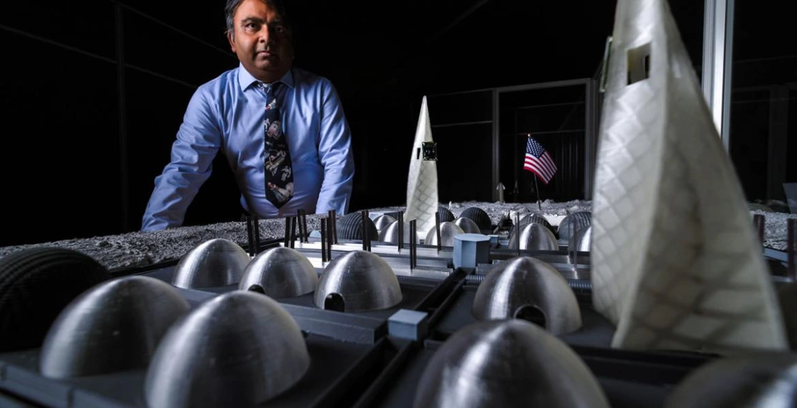 Jekan Thanga, an aerospace and mechanical engineering professor at the University of Arizona College of Engineering, leads the ASTEROIDS and SpaceTREx laboratories.