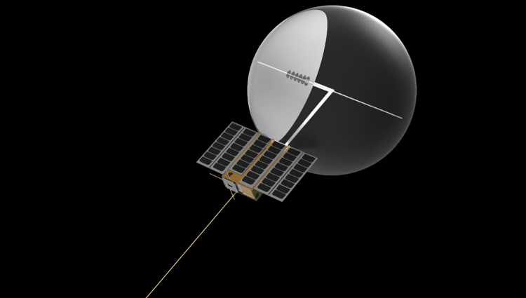 Illustration of UA "CatSat" cubesat scheduled for 2023 launch.