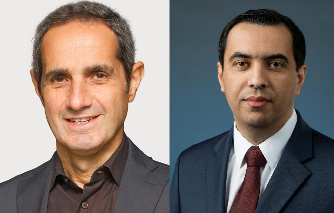 Headshots of new AME department head Farzad Mashayek and new AME assistant professor Vitaliy Yurkiv. 