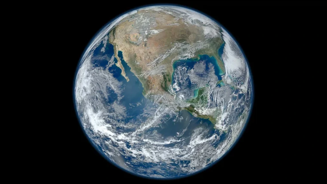 Satellite image of Earth